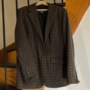 Eddie Bauer ladies Tall sz16 fully lined tweed blazer